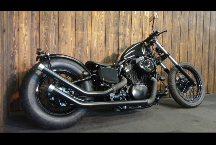 No.233】HONDA STEED400／ﾌﾞﾗｯｸﾛｯﾄﾞ 