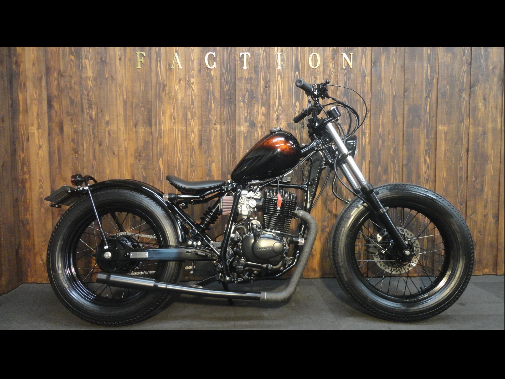 No.311】HONDA FTR223／ﾌﾞﾗｯｸﾁｮｯﾊﾟｰ
