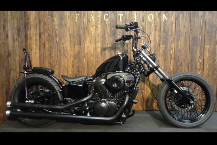 No.223】HONDA STEED400／ﾌﾞﾗｯｸﾁｮｯﾊﾟｰ 