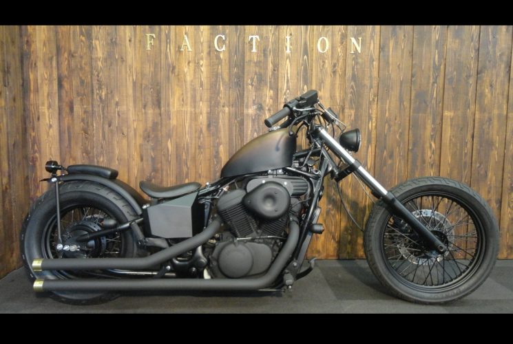 No.225】HONDA STEED400／ﾌﾞﾗｯｸﾛｯﾄﾞ