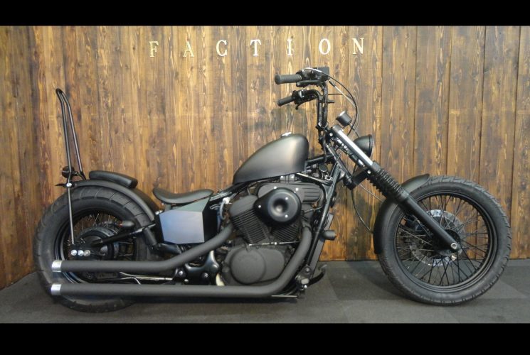 No.219】HONDA STEED400／ﾌﾞﾗｯｸﾁｮｯﾊﾟｰ