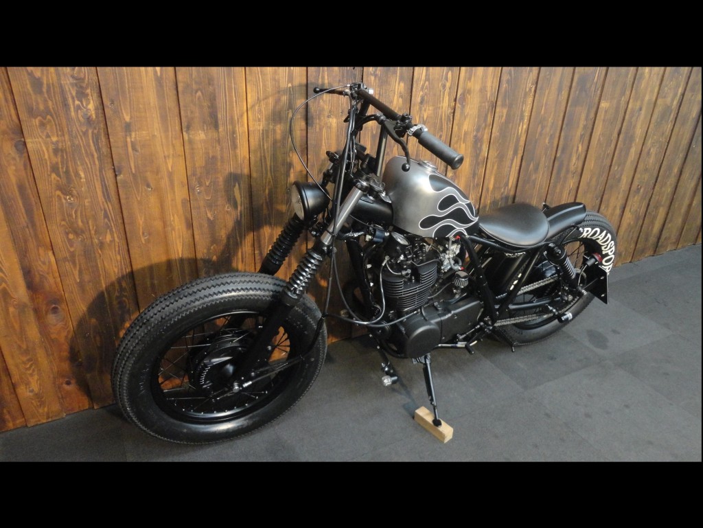 No.309】SR400／ﾌﾞﾗｯｸﾁｮｯﾊﾟｰ 