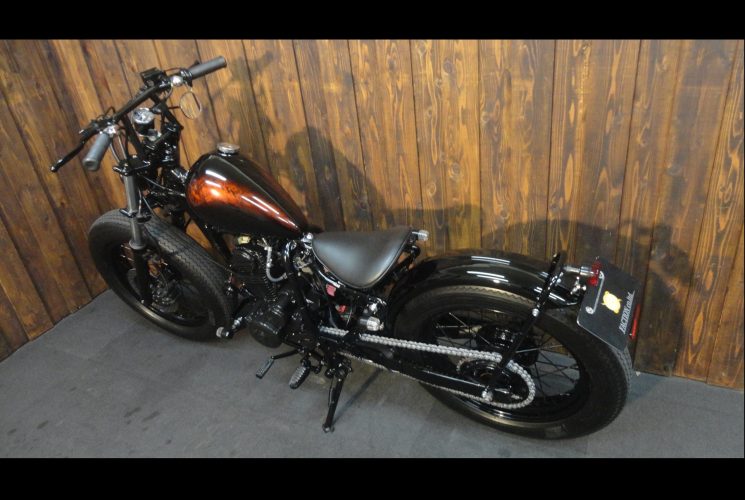 No.311】HONDA FTR223／ﾌﾞﾗｯｸﾁｮｯﾊﾟｰ