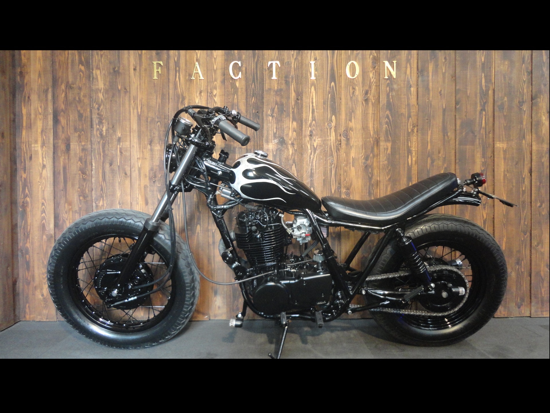 No.342】SR400／ﾌﾞﾗｯｸﾁｮｯﾊﾟｰ ☆ﾀﾝﾃﾞﾑ☆ 