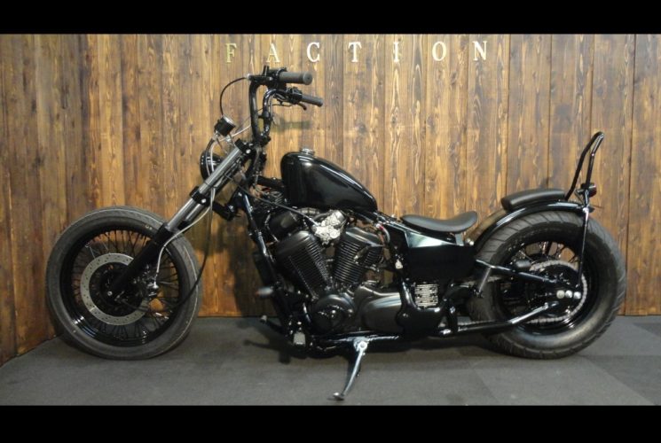 No.223】HONDA STEED400／ﾌﾞﾗｯｸﾁｮｯﾊﾟｰ