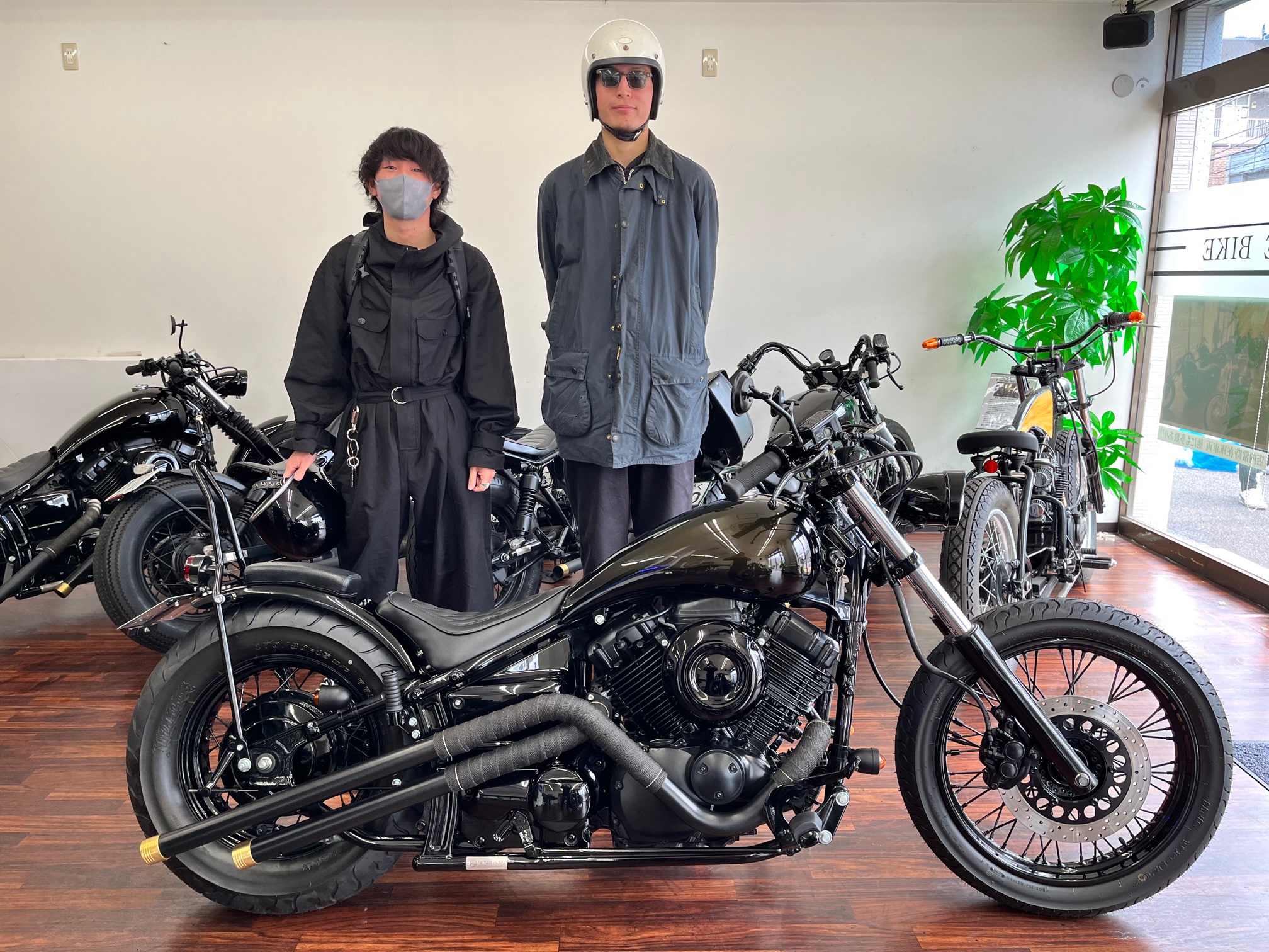 ドラッグスター400カスタム ニューロッド仕様 揺るぎなく