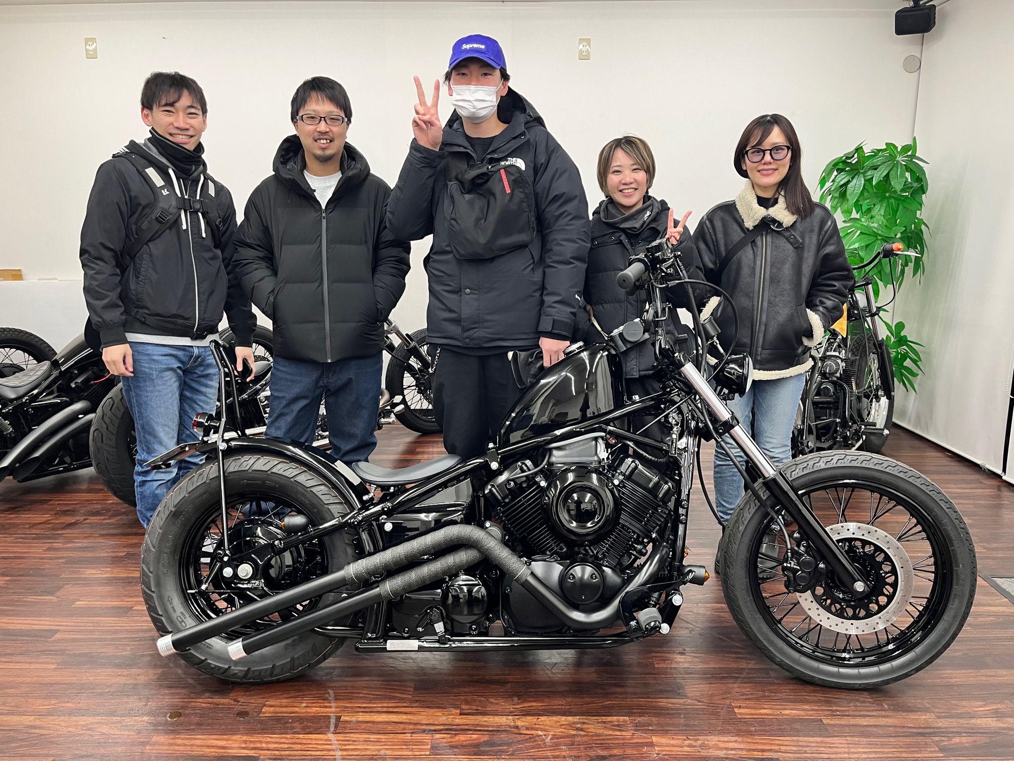 ドラッグスター400ブラックチョッパー納車☆in横浜店☆