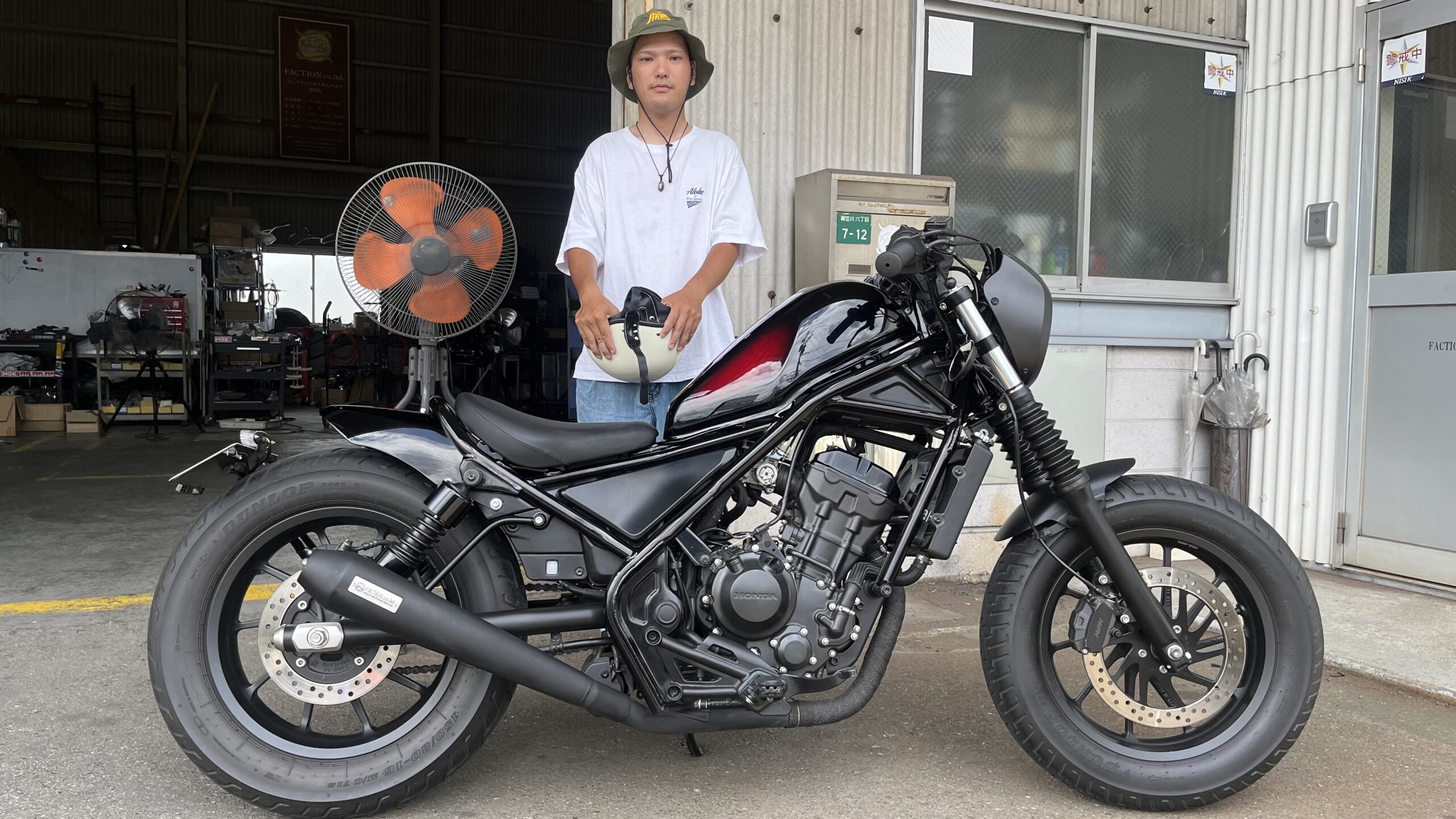 REBEL250納車☆in福岡☆