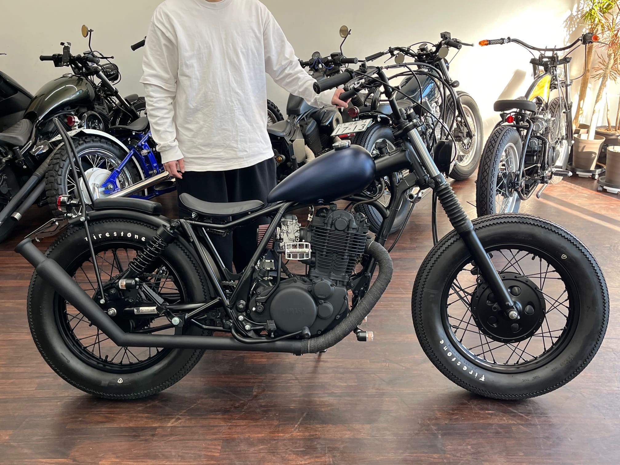 SR400納車☆横浜☆