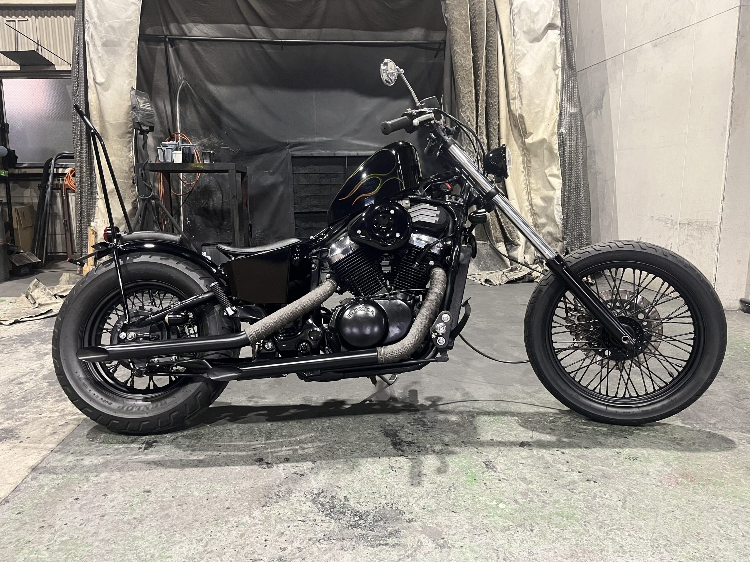 スティード４００新作完成と11/22営業時間変更のお知らせ