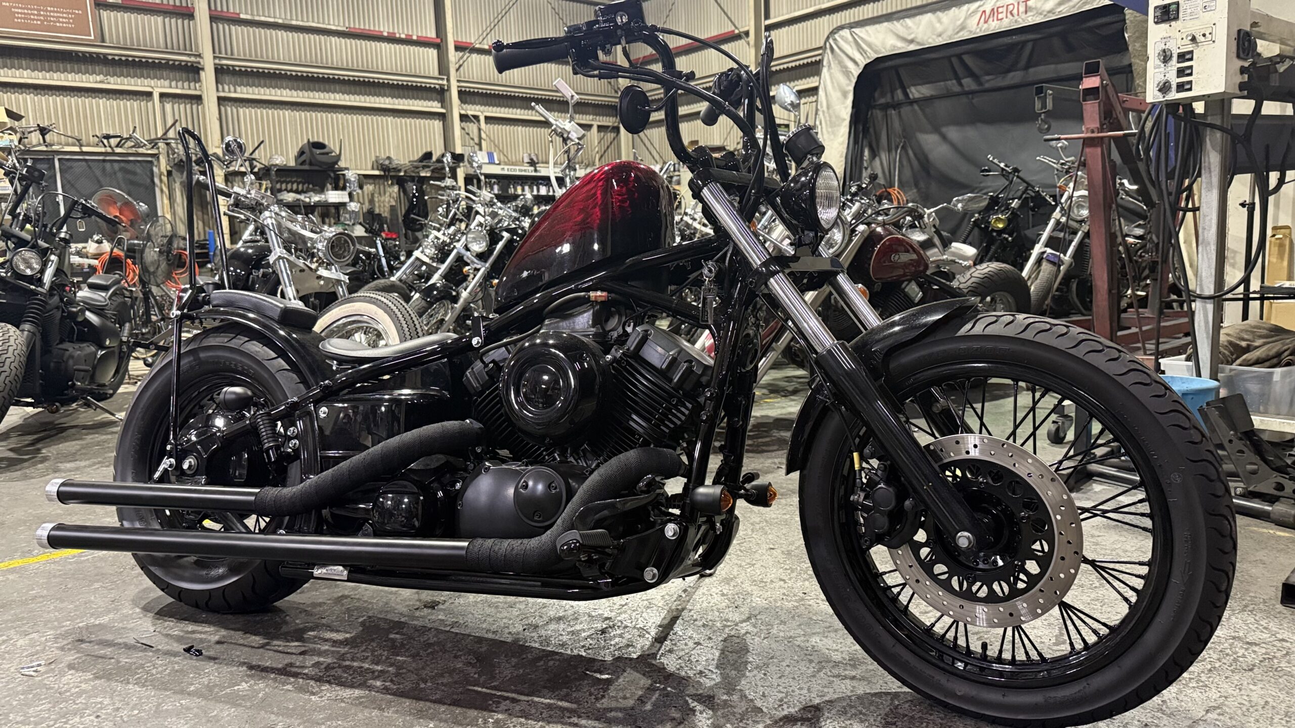 ドラッグスター４００進捗のお知らせ☆