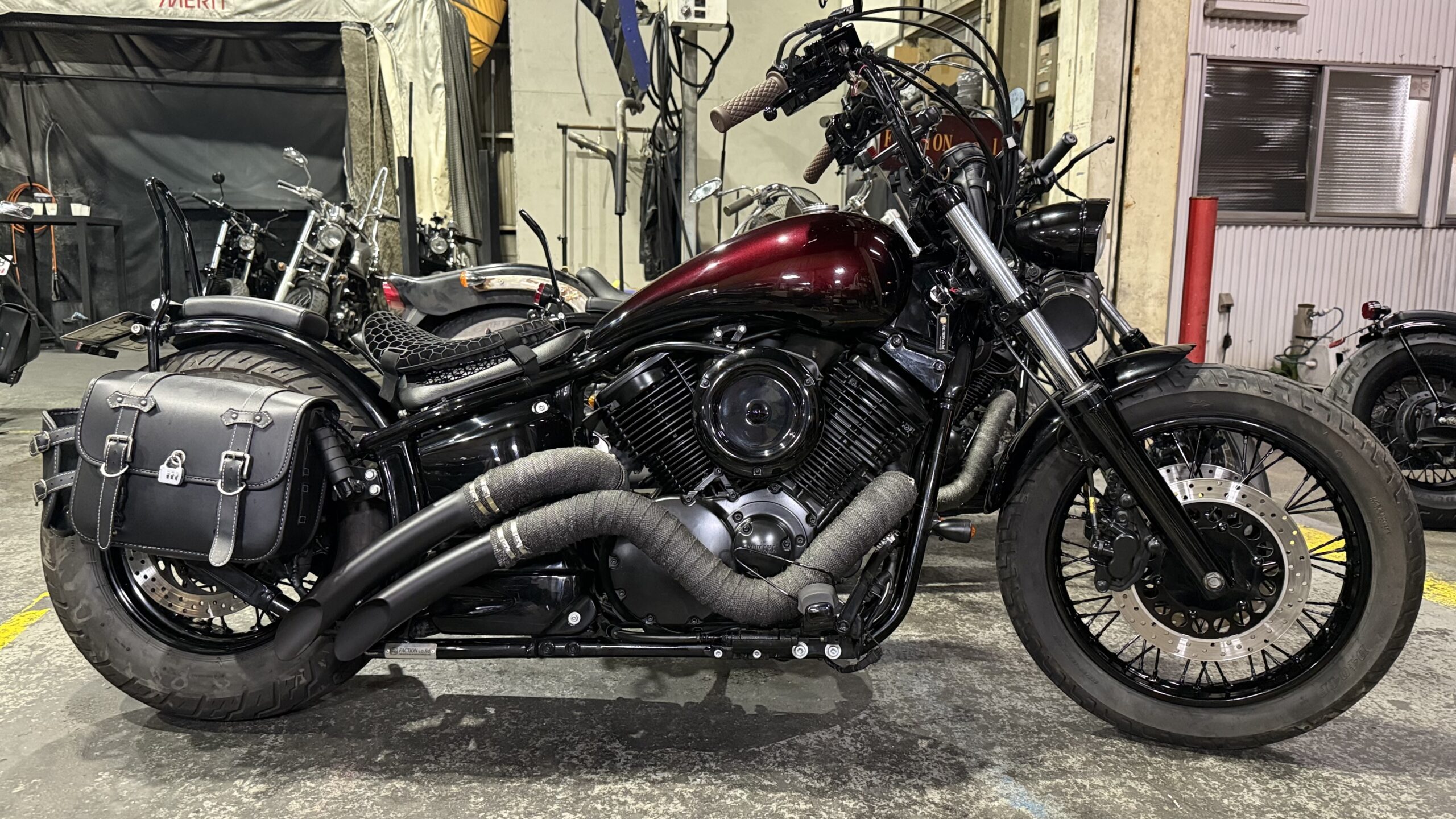 ドラッグスター１１００進捗のお知らせ☆