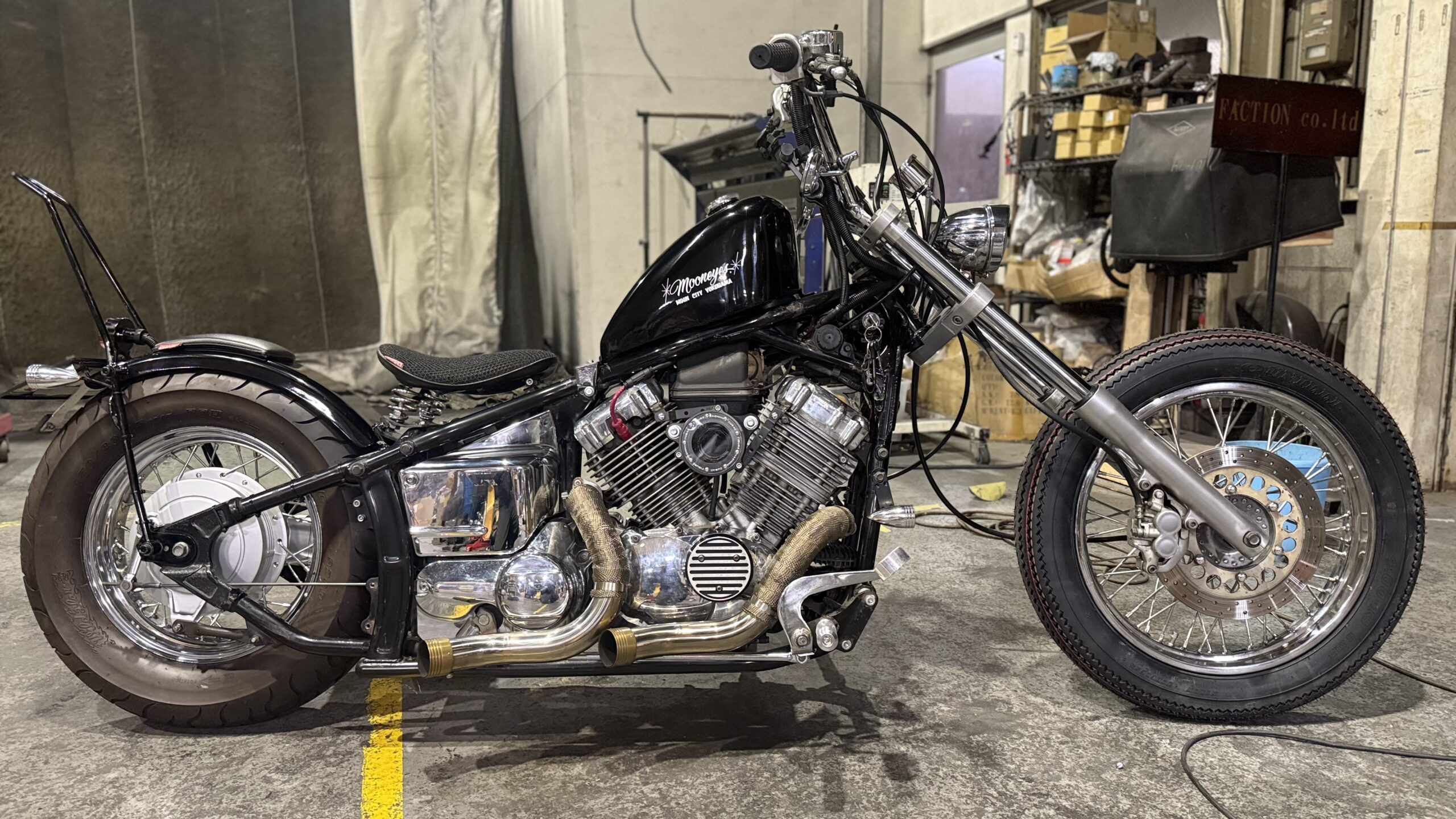 ドラッグスター４００進捗のお知らせ☆