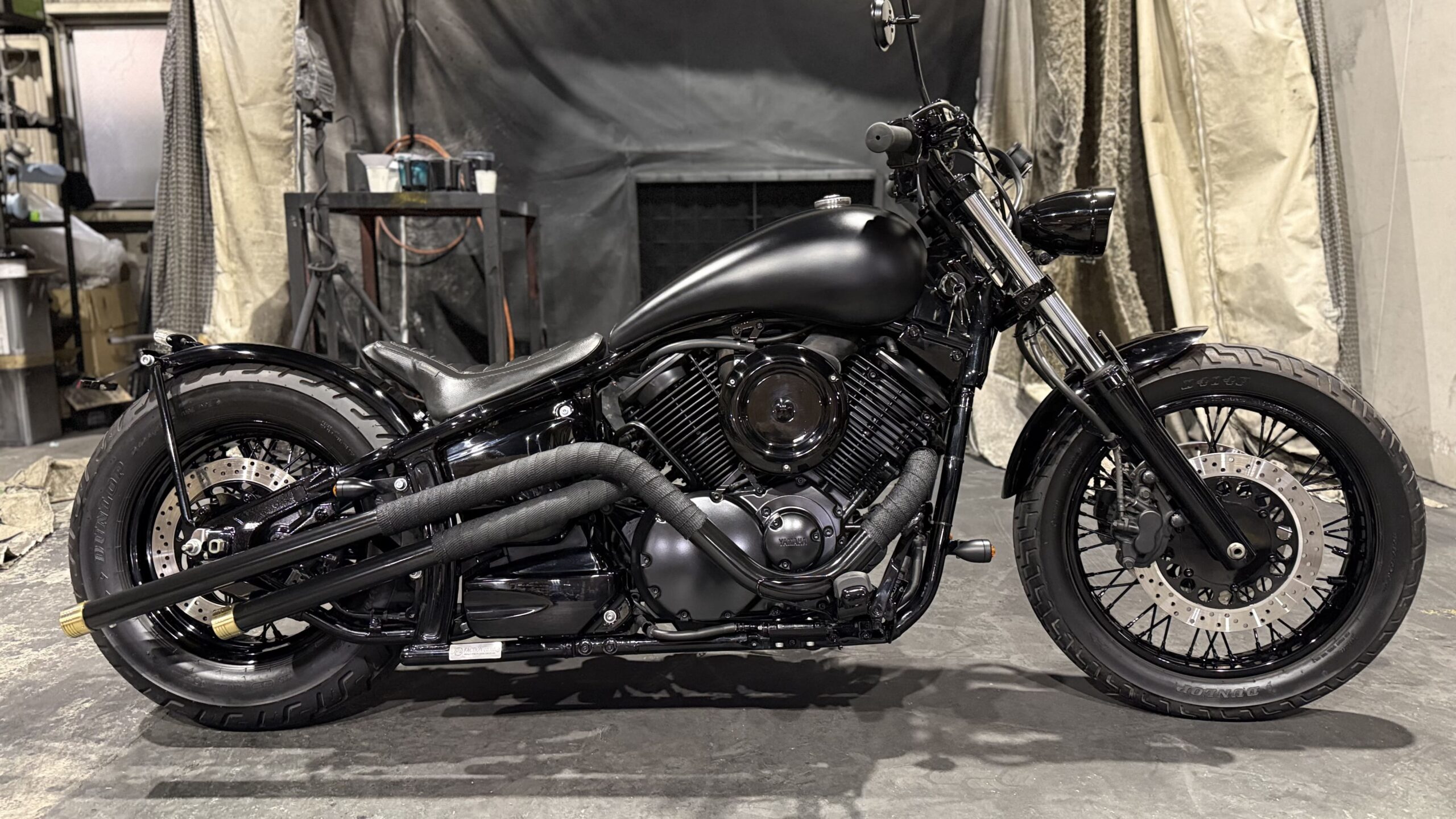 ドラッグスター1100ニューロッド新作完成☆