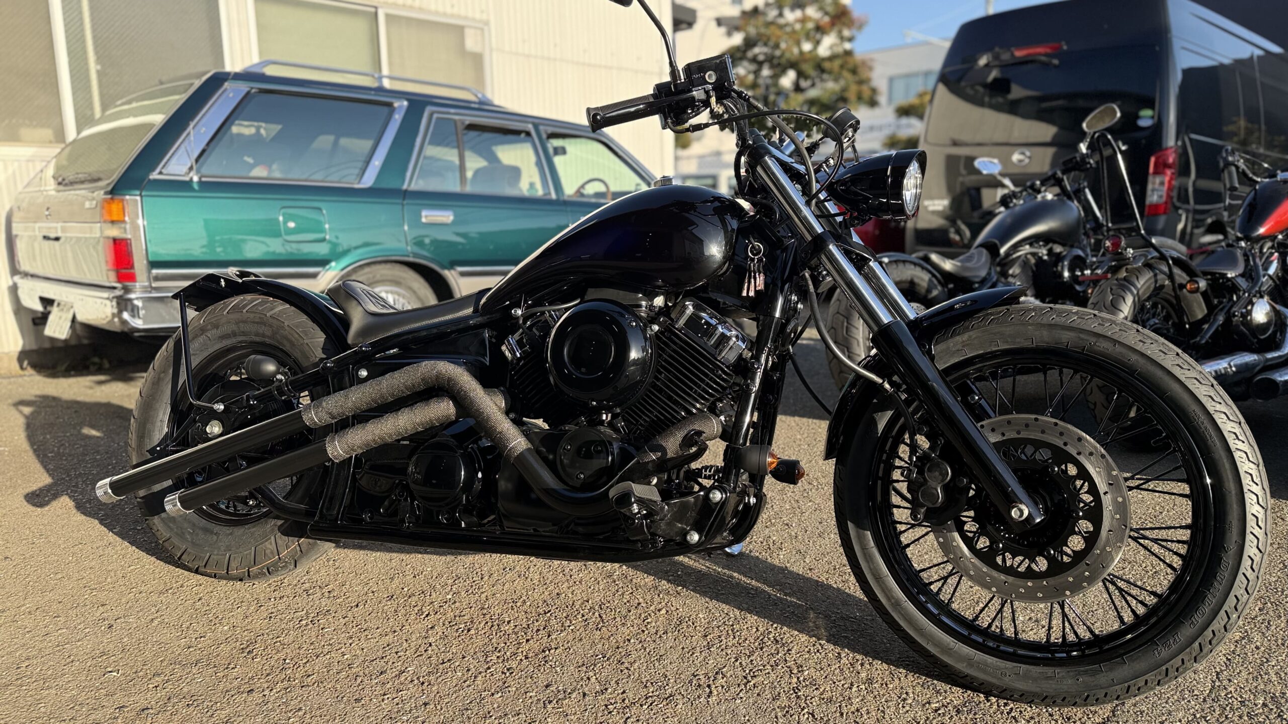 ドラッグスター４００進捗のお知らせ☆