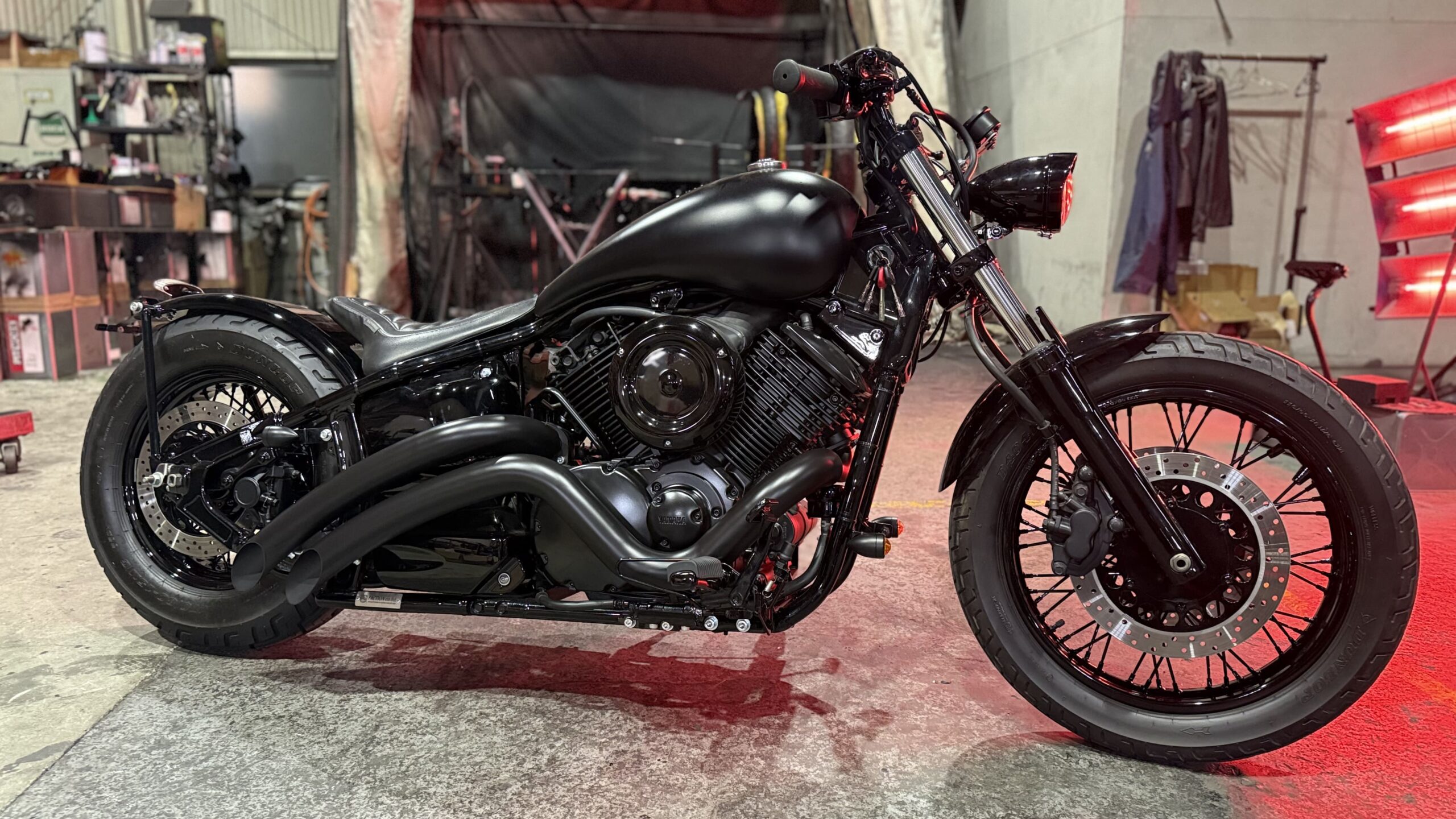 ドラッグスター１１００進捗のお知らせ☆