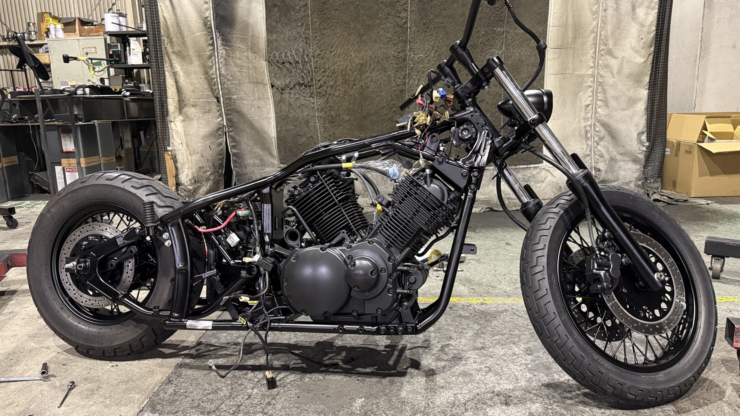 ドラッグスター１１００進捗のお知らせ☆