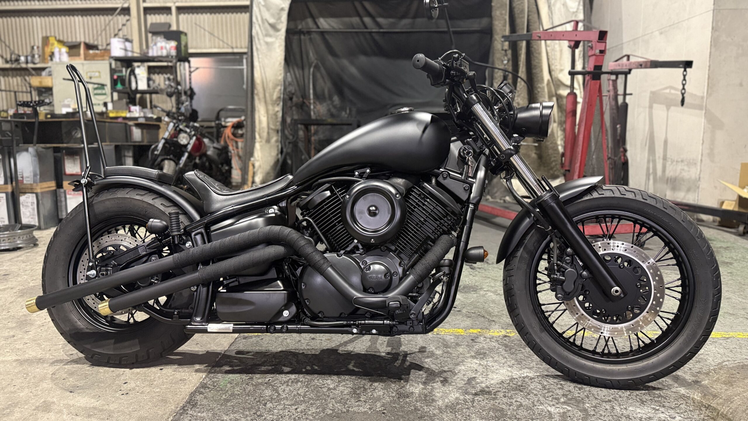 ドラッグスター１１００進捗のお知らせ☆