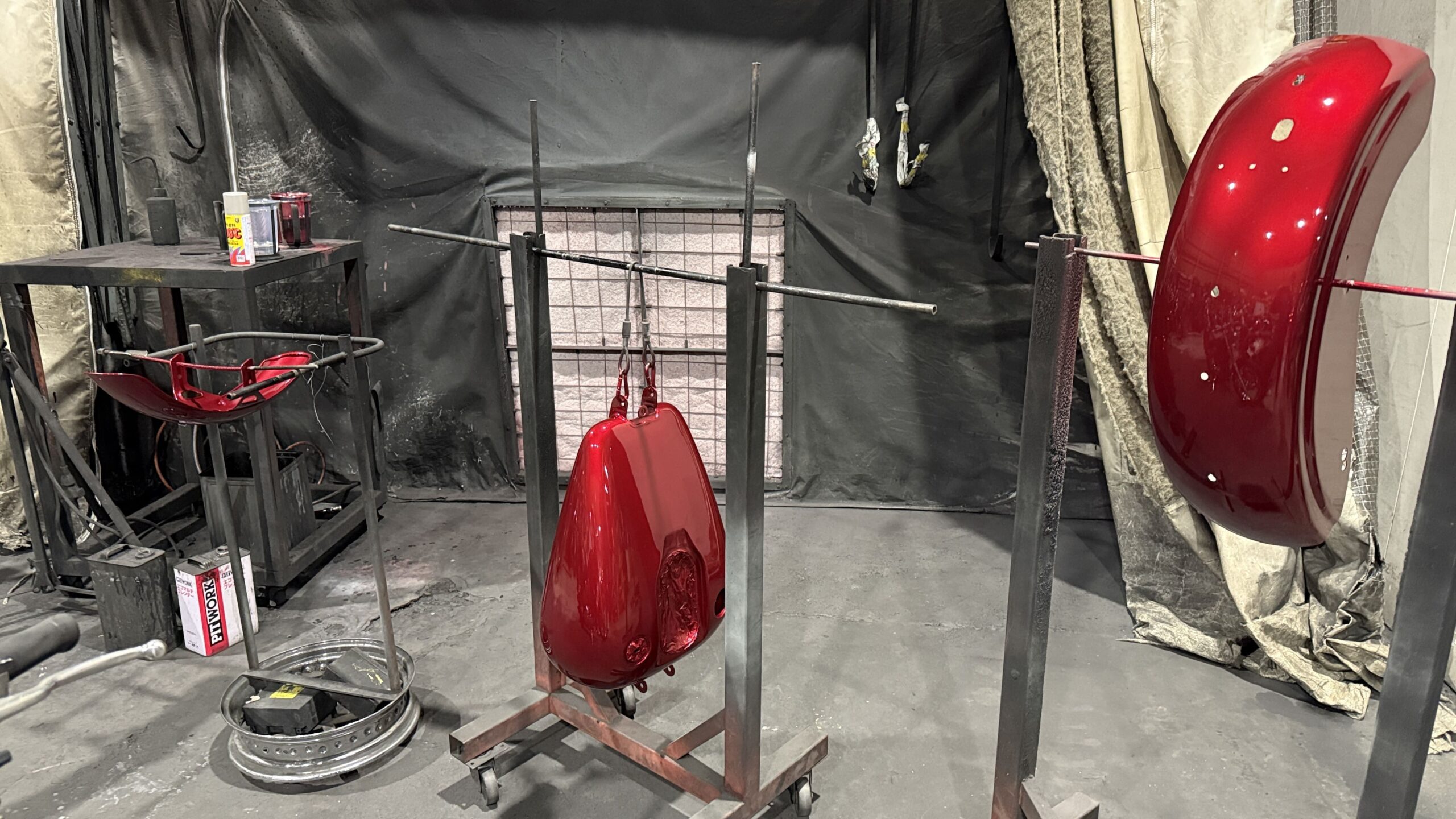 ハーレー外装塗装進捗のお知らせ☆