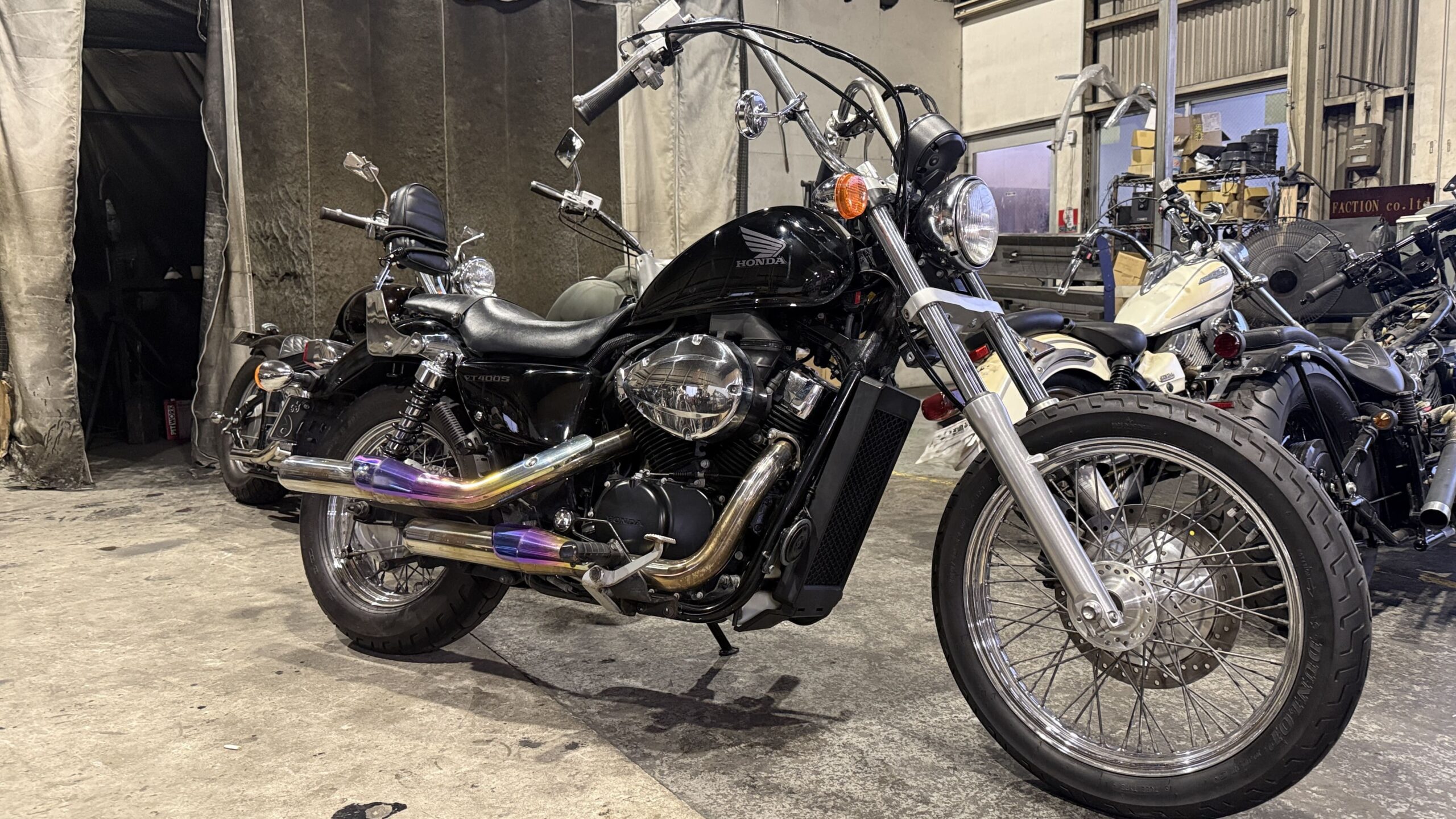 VT400Sカスタム依頼進捗のお知らせ☆