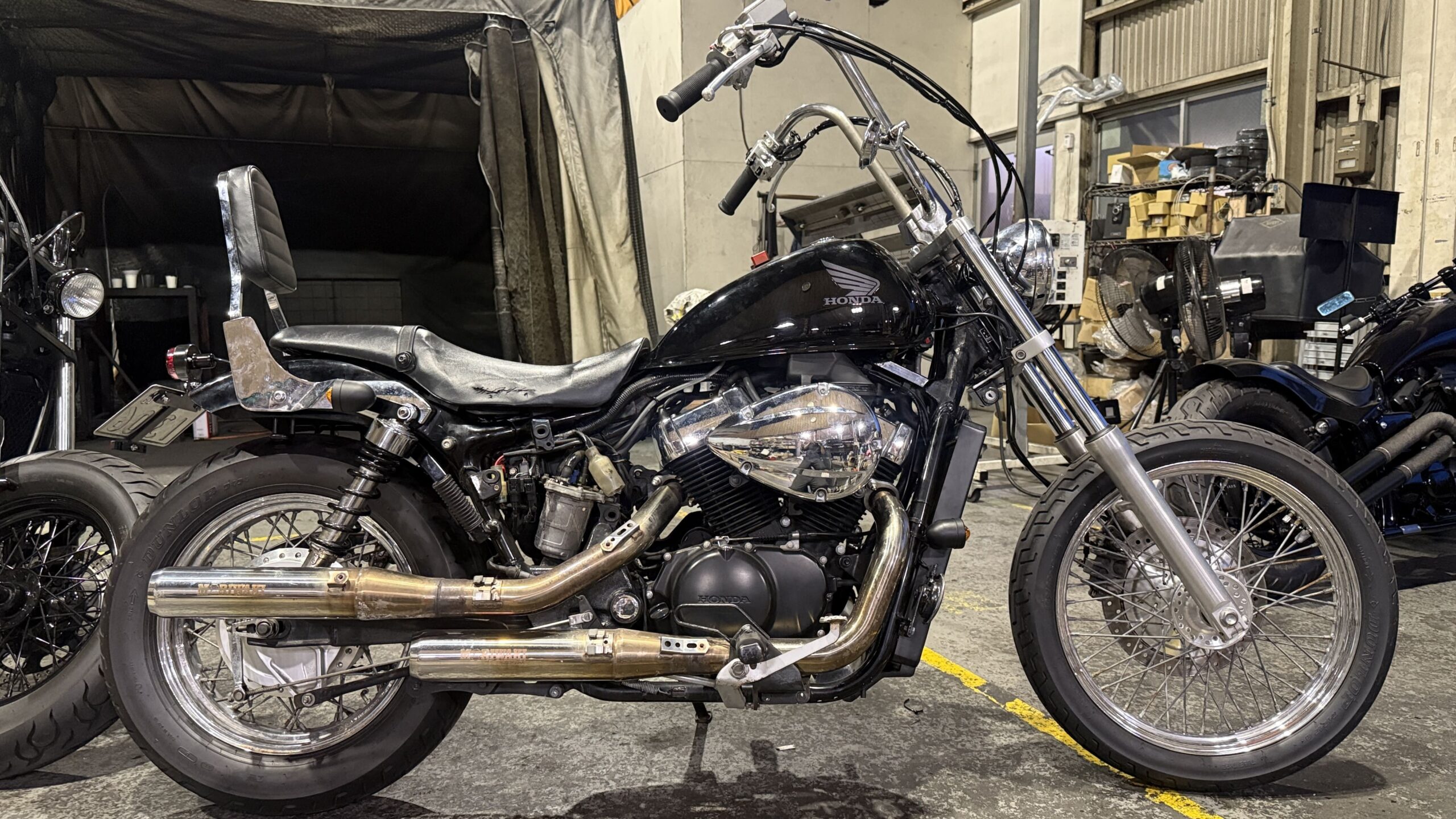 VT400Sカスタム依頼進捗のお知らせ☆
